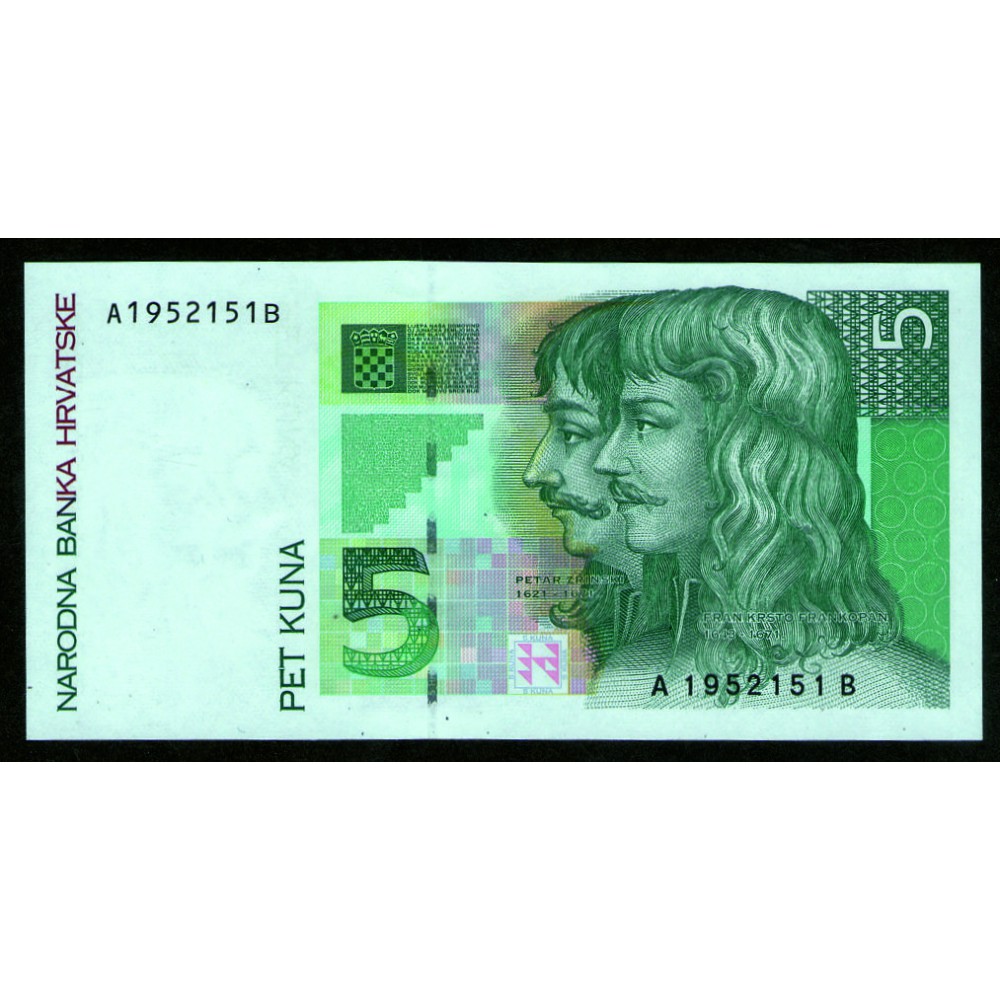Croacia 5 Kuna