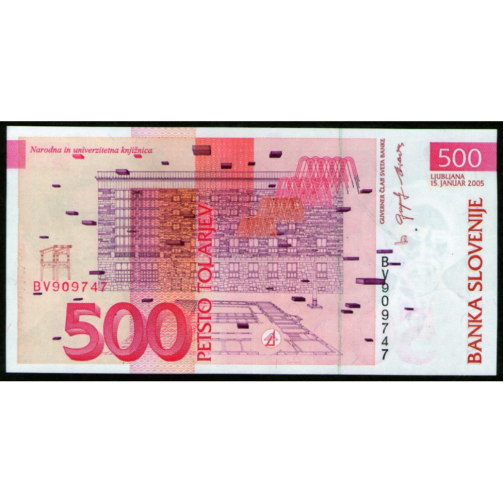 Eslovenia 500 Tolarjev