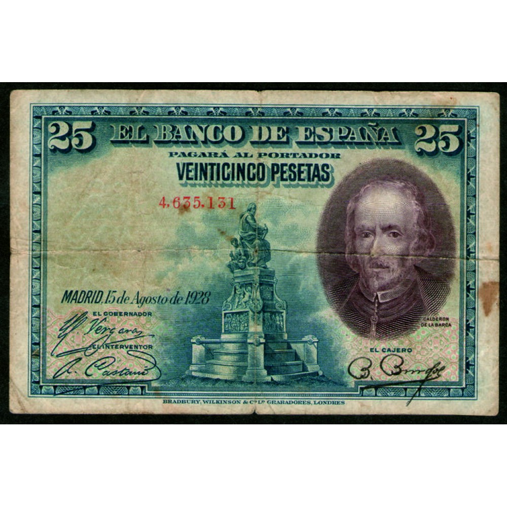 ESPAÑA 25 Pesetas