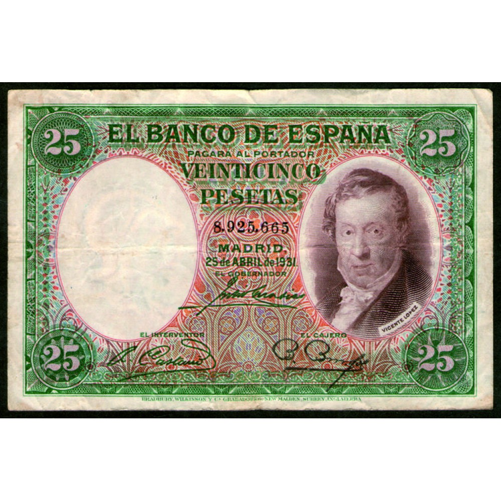 ESPAÑA 25 Pesetas