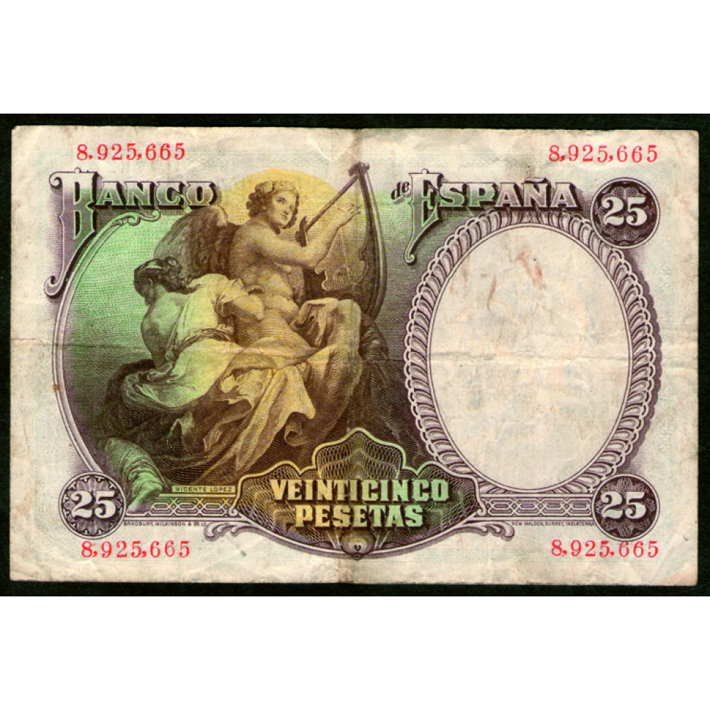 ESPAÑA 25 Pesetas