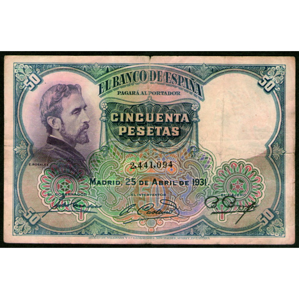 ESPAÑA 50 Pesetas