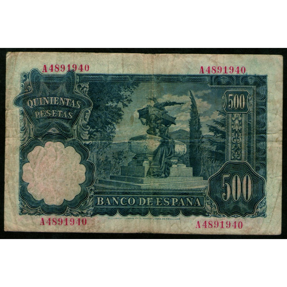 ESPAÑA 500 Pesetas