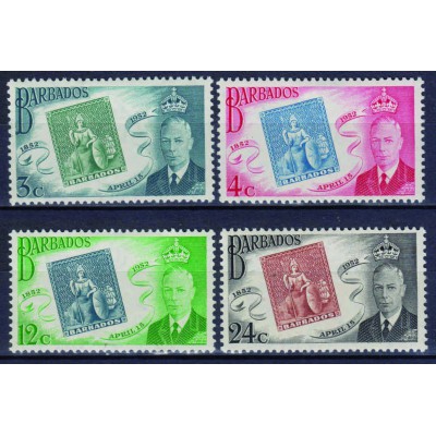 Centenario del Primer Sello Postal de Barbados
