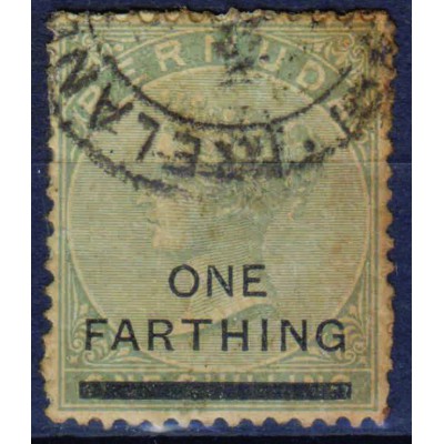 Victoria sobrecargado One farthing