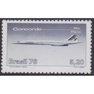 1er Vuelo del Concorde Río de Janeiro París