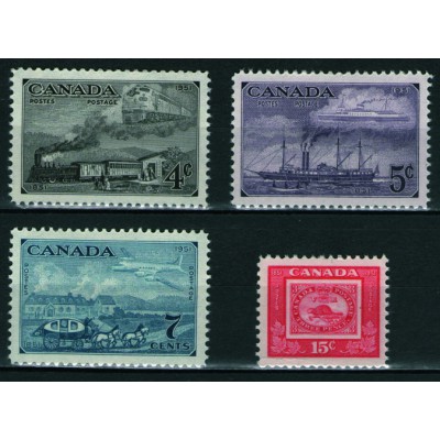 Centenario del sello Canadiense