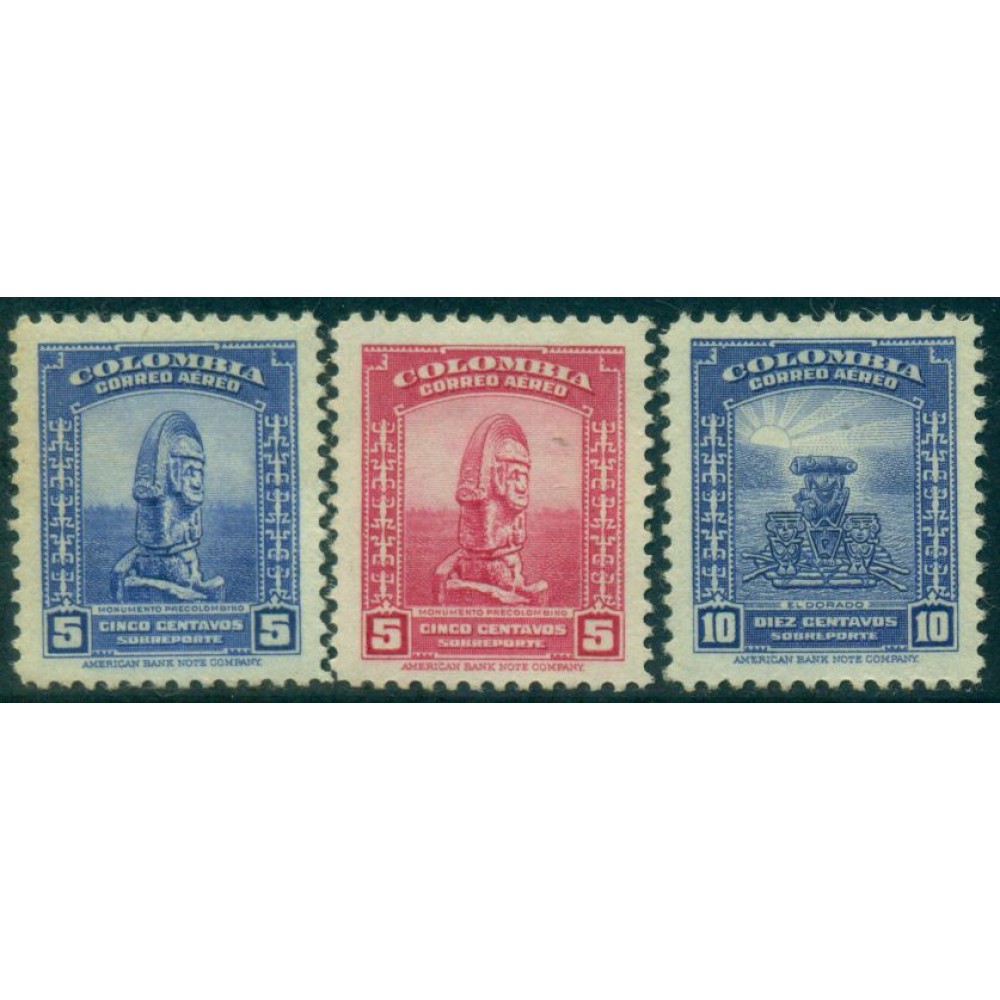Aspectos Colombianos Tipos de 1941