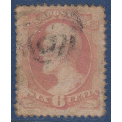 US Postage A. Lincoln 6c rosa carmín
