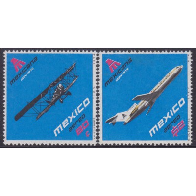 50º Aniversario de las Líneas Aéreas "Mexicana"