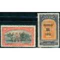 Sellos de 1950/52 sobrecargados