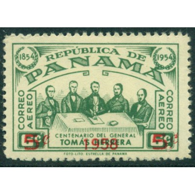 Sello de 1954 sobrecargado