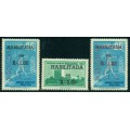 Serie ordinaria sellos de 1960 sobrecargados