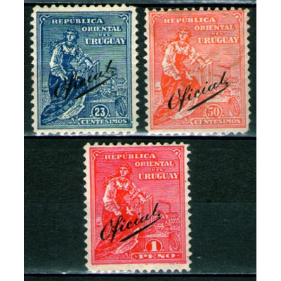 Tipos de 1912 1915 sobrecargados