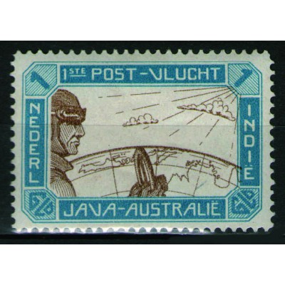 Primer Vuelo Postal Java Australia