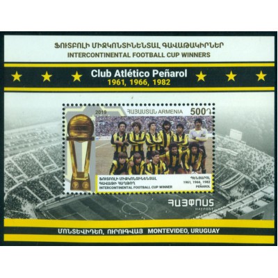 Peñarol de Montevideo Tricampeón Intercontinental