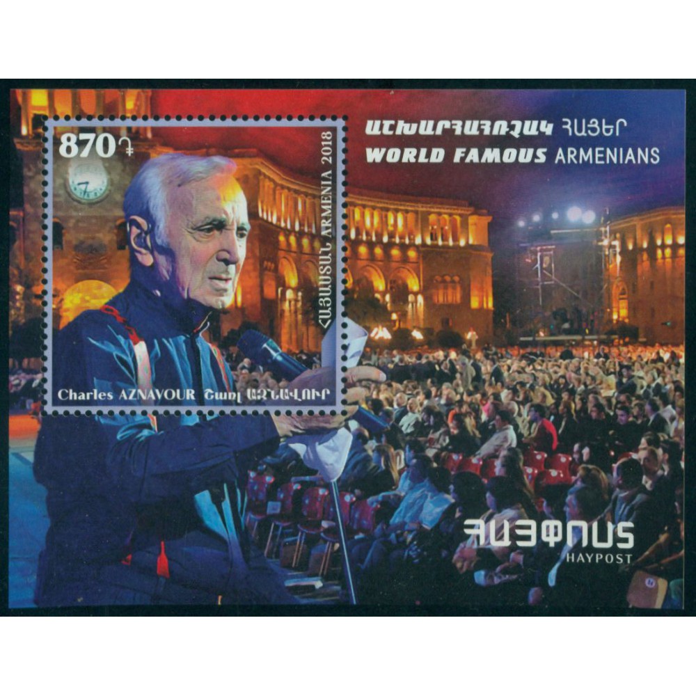 Armenios Famosos Charles Aznavour