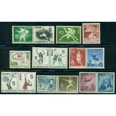 Lote de 60 Sellos de Deportes