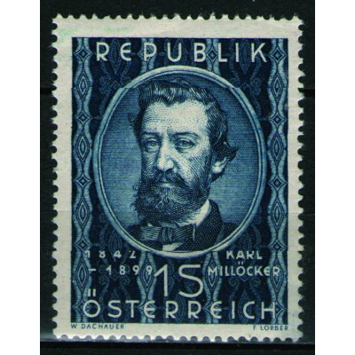 Cincuentenario Muerte Karl Millocker