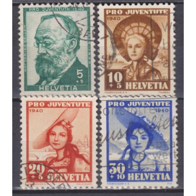Sellos postales para la juventud
