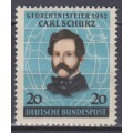 Centenario del arribo a EEUU de Carl Schurz