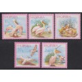 Pelicanos rosas