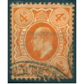 Rey Eduardo VII 4p naranja