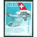 100º Aniversario del Transporte Aéreo Suizo