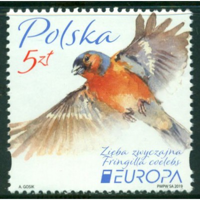 Emisión Europa Pájaros Nacionales