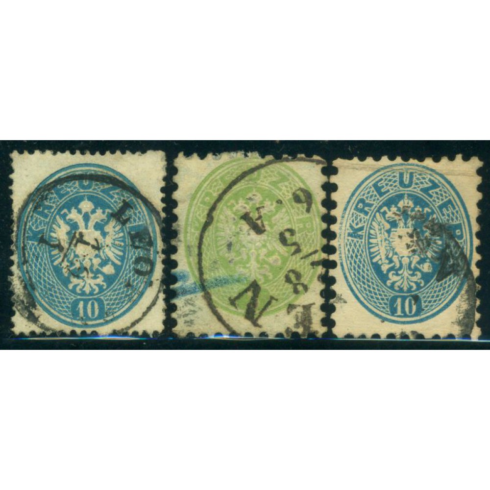 Lote de Sellos Usados de 1863 a 1890