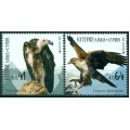 Pájaros Nacionales Buitre Leonado y Aguila Perdicera