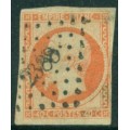 Napoleon III 40c naranja