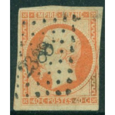Napoleon III 40c naranja