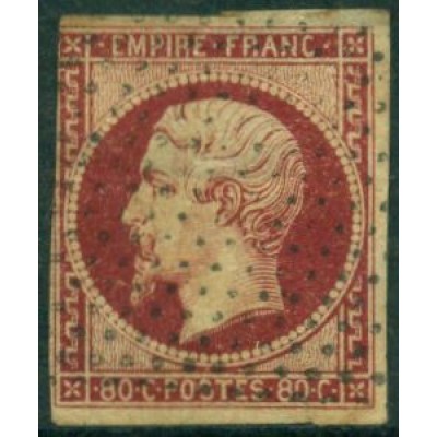 Napoleon III 80c carmin