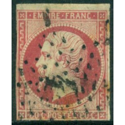Napoleon III 80c carmín claro
