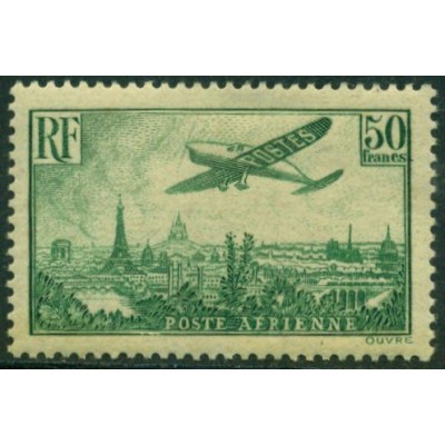 Avión Sobrevolando Paris