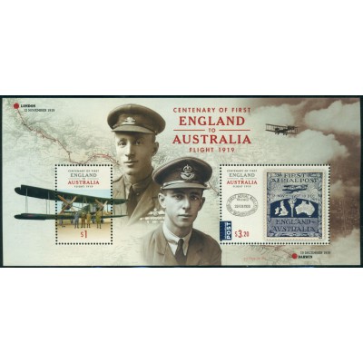 100 Años del Primer Vuelo Inglaterra Australia